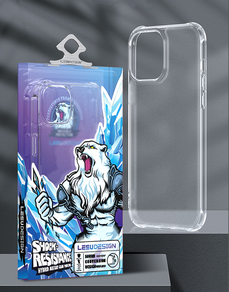 Ốp Lưng Cường Lực Trong Suốt Cao Cấp Dành Cho iPhone 14 / iPhone 14 Plus / iPhone 14 Pro / iPhone 14 Pro Max - Hàng Chính Hãng LEEU DESIGN