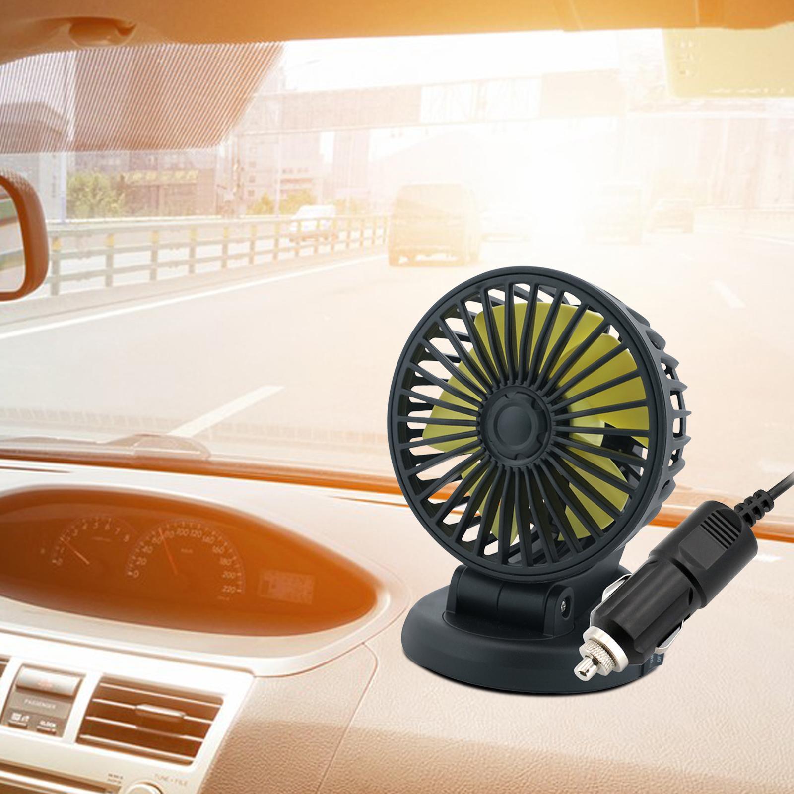 Car Cooling Fan, Air Circulation Fan Auto Cooler Fan for SUV Boat 12V
