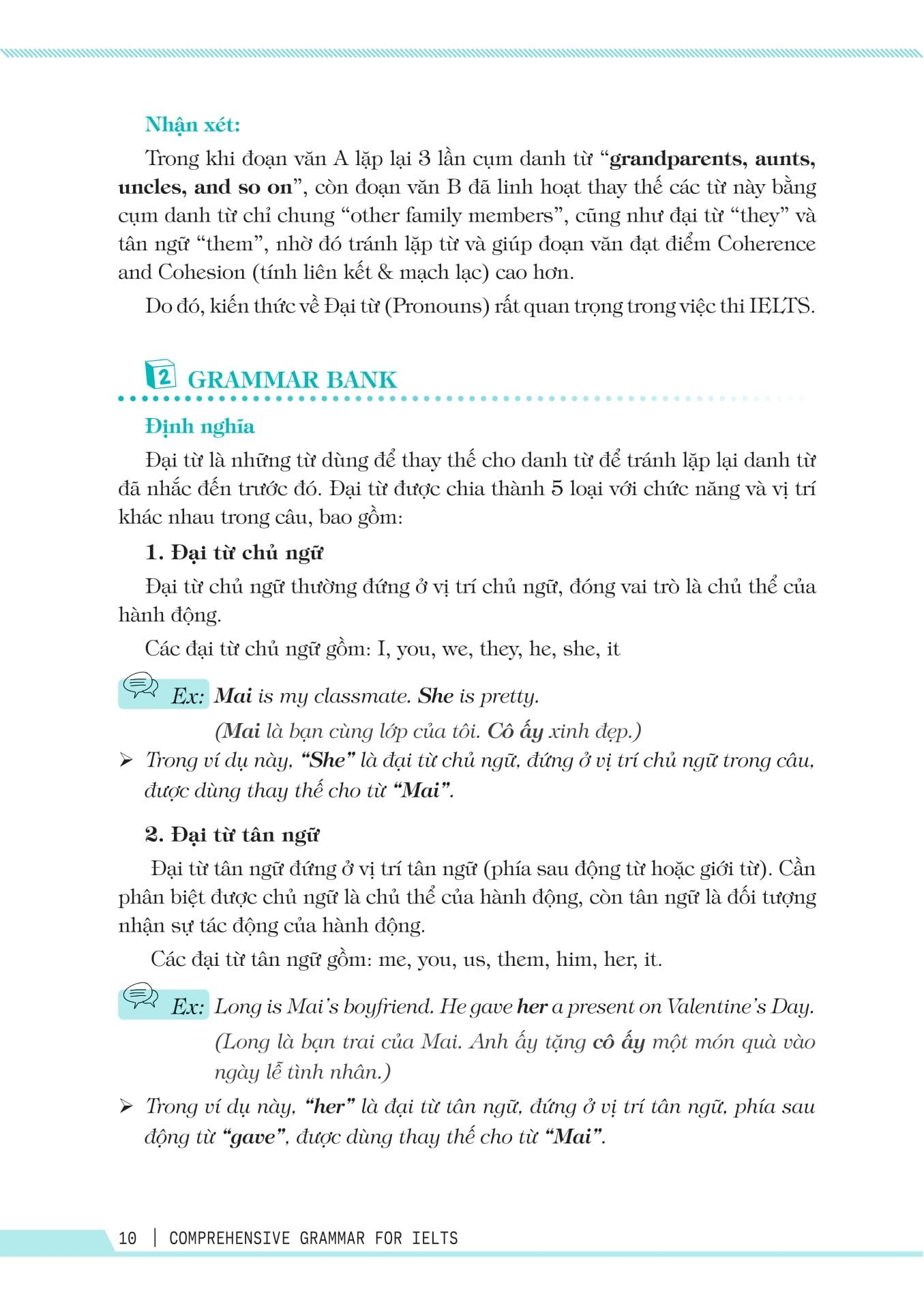 Sách - Comprehensive Grammar For IELTS - Ngữ Pháp Toàn Diện Luyện Thi IELTS - ảnh 10