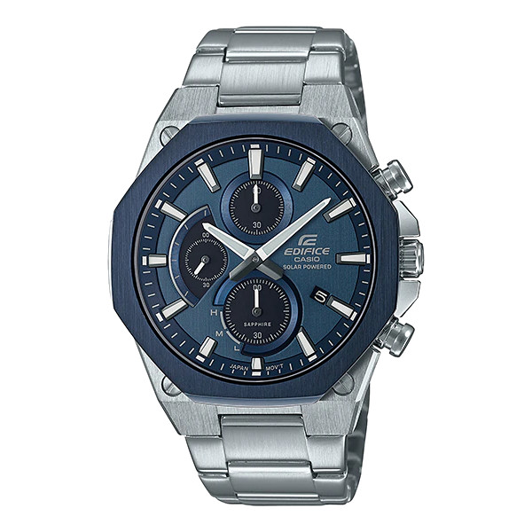 Đồng hồ nam Casio Edifice EFS-S570DB-2AUDF Kính Saphire - Năng lượng mặt trời | EFS-S570DB-2A