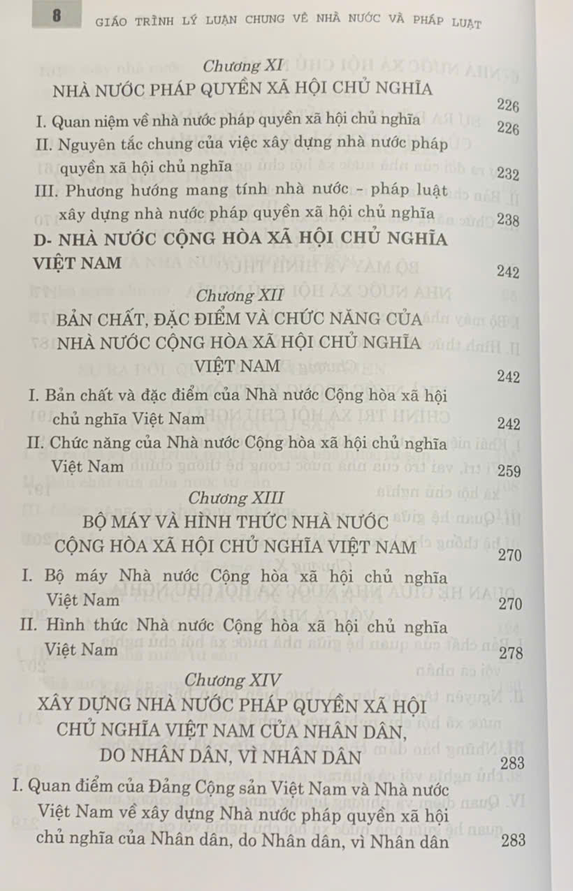 Giáo Trình Lý Luận Chung Về Nhà Nước Và Pháp Luật (Dành Cho Đào Tạo Đại Học, Sau Đại Học Và Trên Đại Học Ngành Luật) (Tái bản lần thứ tư, có chỉnh sửa, bổ sung)
