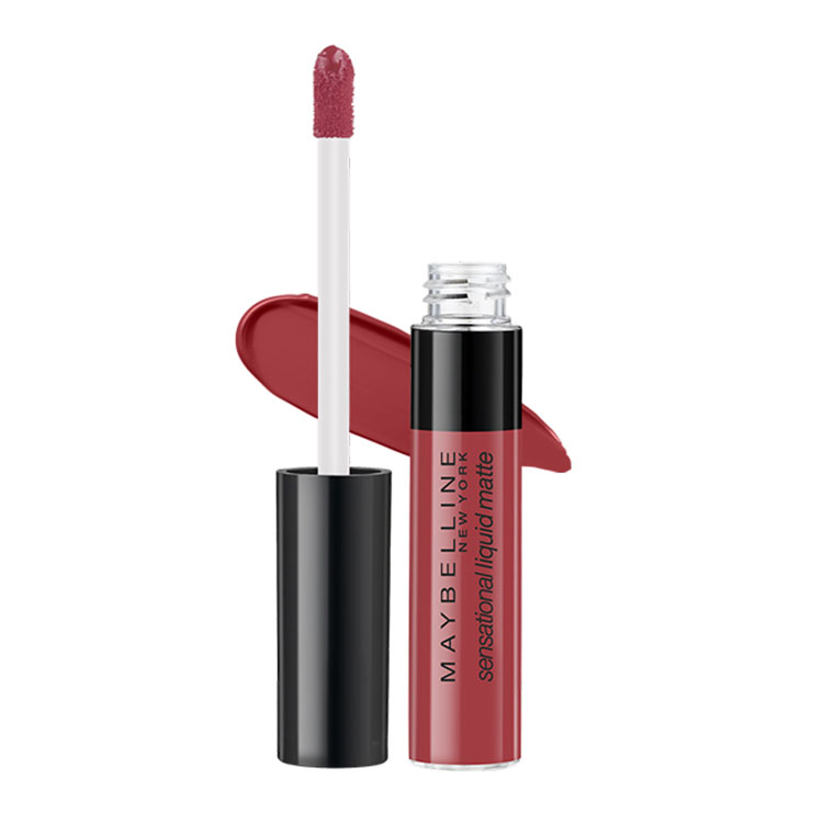 Bộ 3 Son Kem Lì Nhẹ Môi Maybelline New York Sensational Liquid Matte