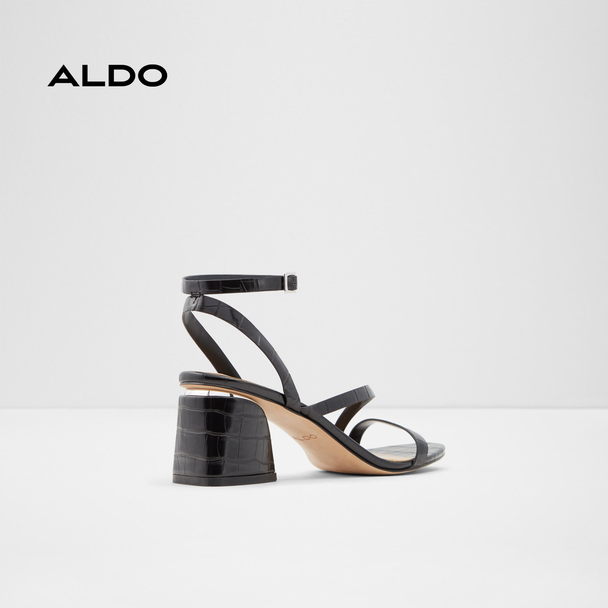 Giày sandals nữ gót vuông cao gót ALDO KALLA