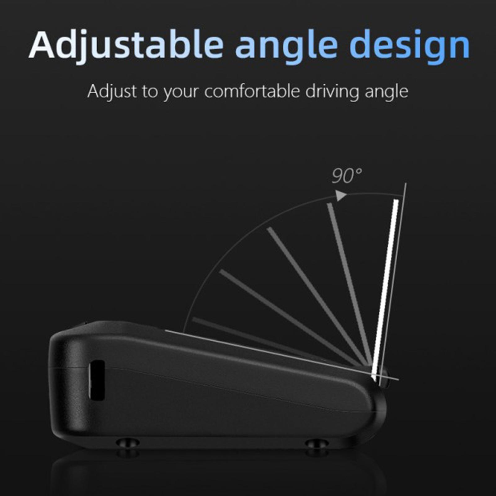 Digital Car GPS Head up Display Speedometer HUD Kmh/MPH Overspeed Warning Safe Driving