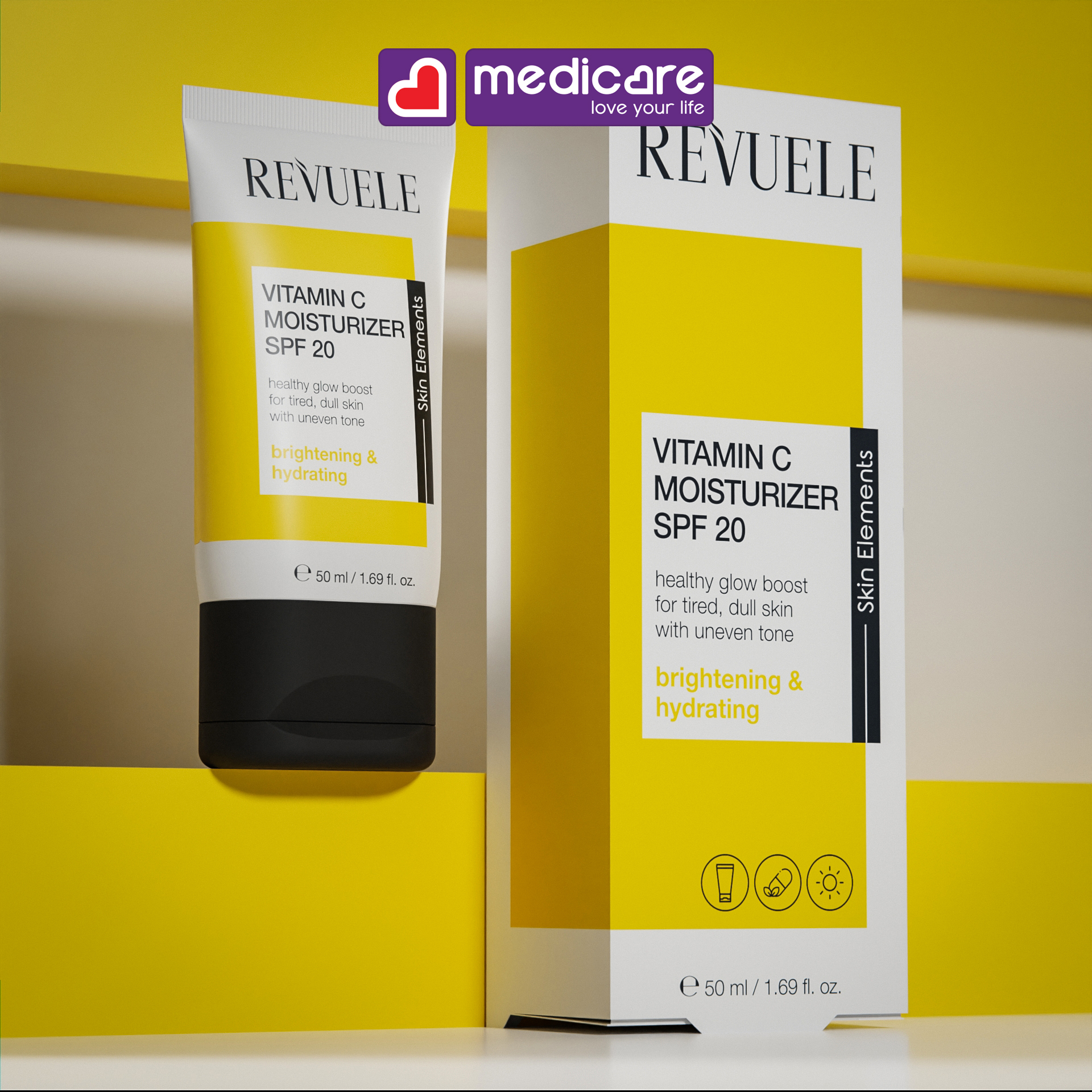 Kem ngày Revuele vitamin c spf20 50ml