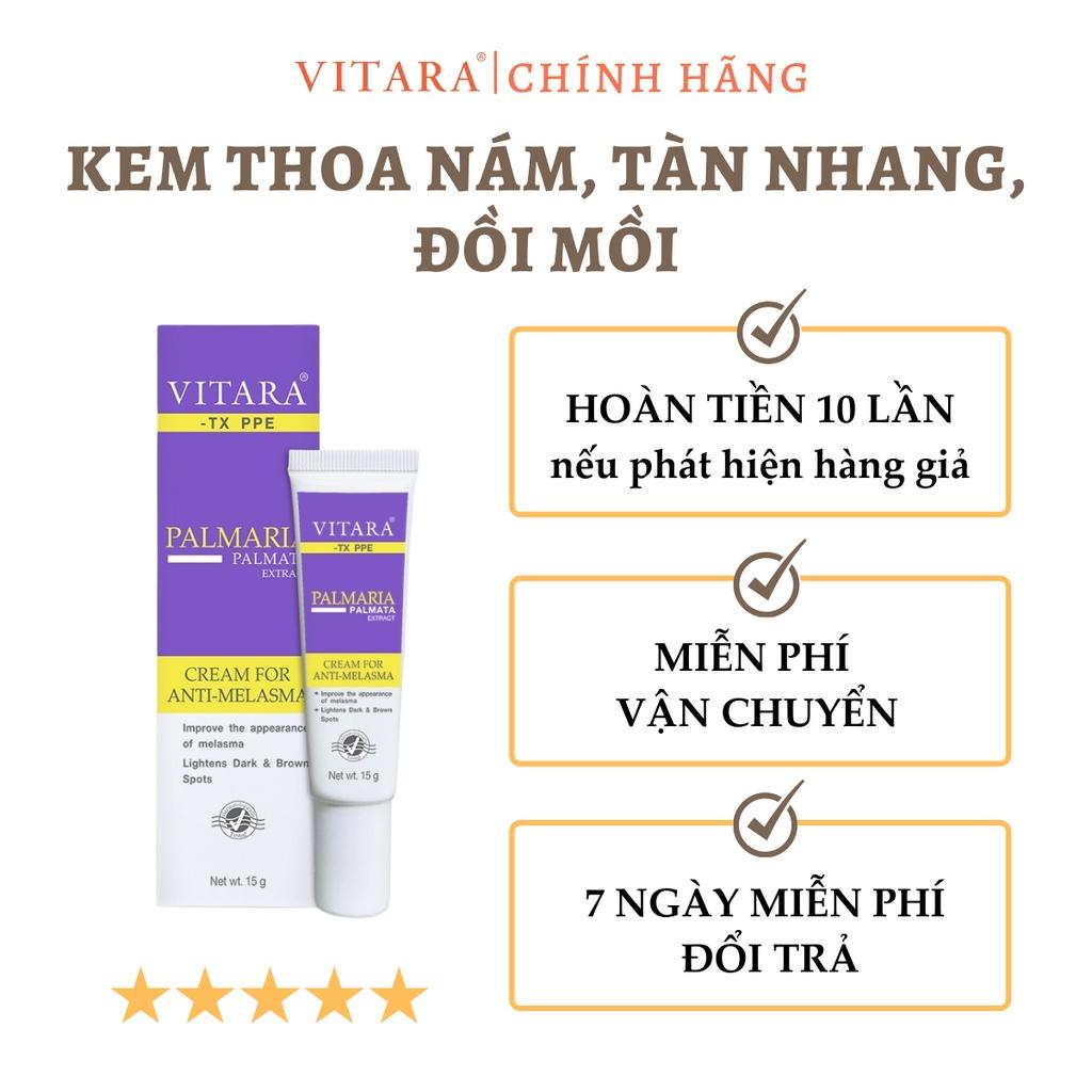 Kem thoa nám Vitara - TX PPE ngăn ngừa và giảm nám, tàn nhang, đồi mồi mới xuất hiện trên mặt 15g