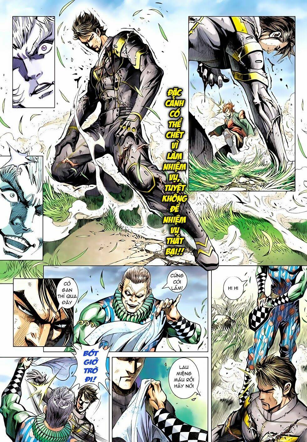 tân tác long hổ môn chapter 485 24