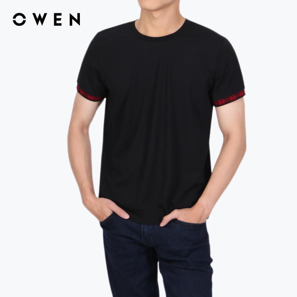 Áo Tshirt ngắn tay Modal Pha phối