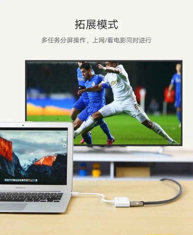 Ugreen UG40364MD108TK Màu Trắng Bộ chuyển đổi Mini DP sang HDMI + VGA hỗ trợ phân giải 4K - HÀNG CHÍNH HÃNG