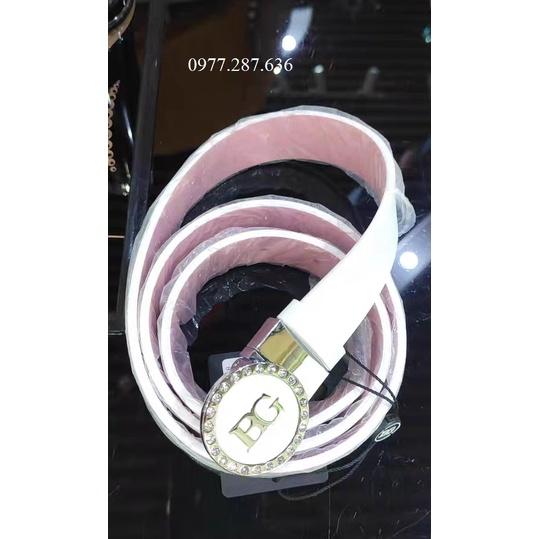 Thắt lưng golf nữ BG dây lưng thời trang thể thao chất da PU cao cấp bản 4x110cm TL037