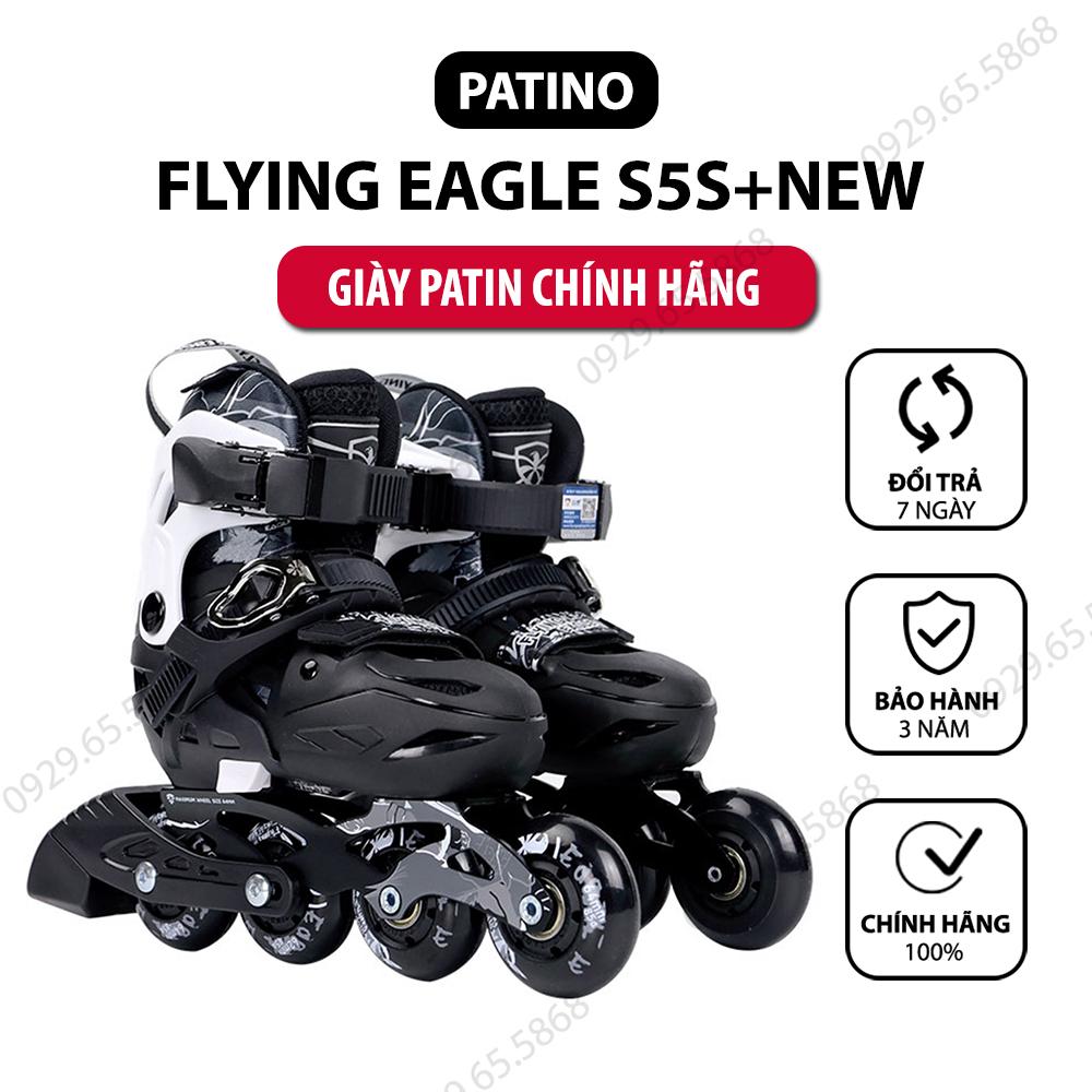 Giày trượt patin cho trẻ em, giày patin flying eagle S5S+ NEW 2023