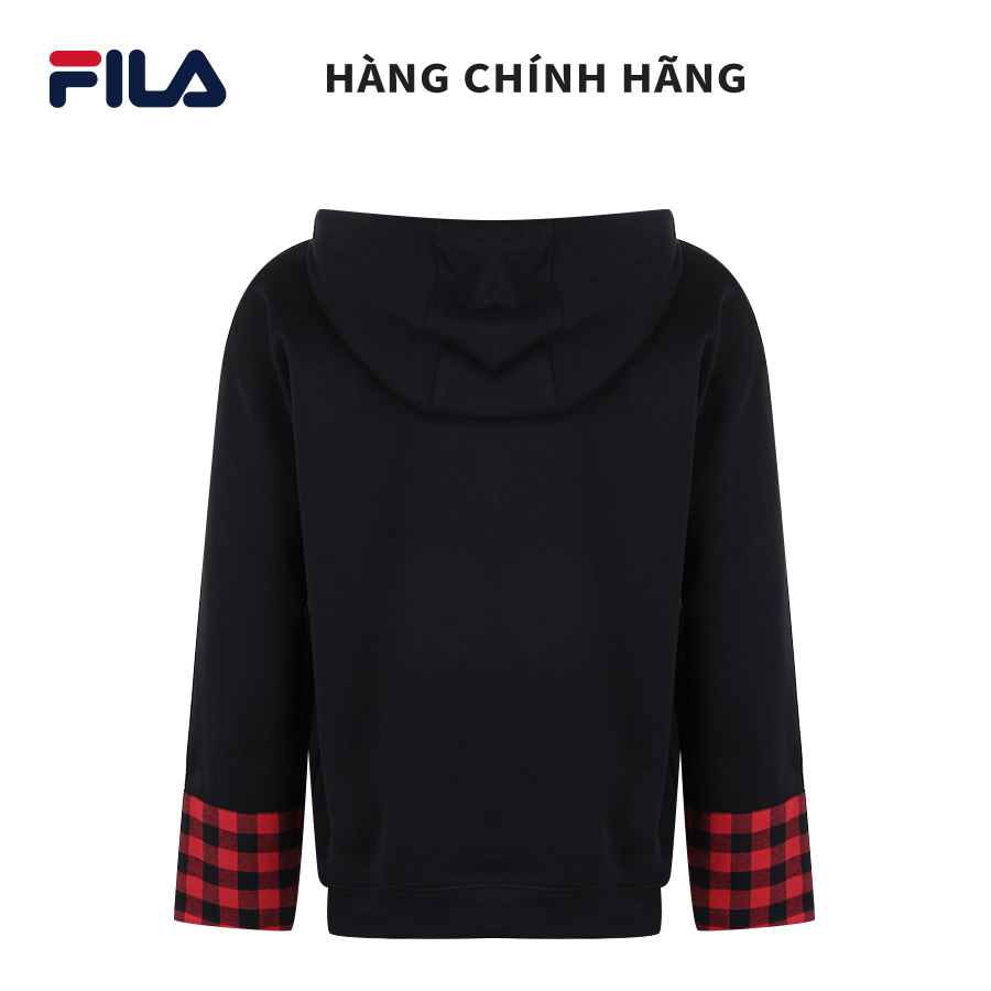 Áo thun tay dài có nón dây kéo unisex Fila - JJ-FS2-61