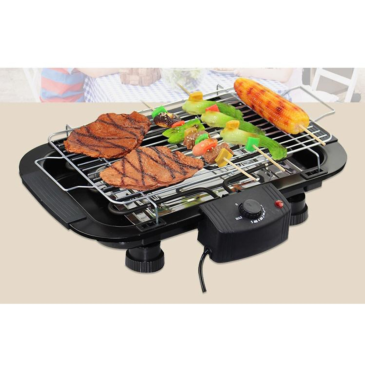 Hình ảnh Bếp Nướng Điện BBQ 2000w Không Khói