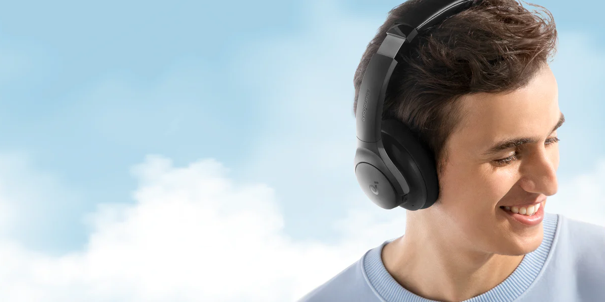 Tai nghe chụp tai Bluetooth Anker Soundcore Q20i - hàng Chính Hãng