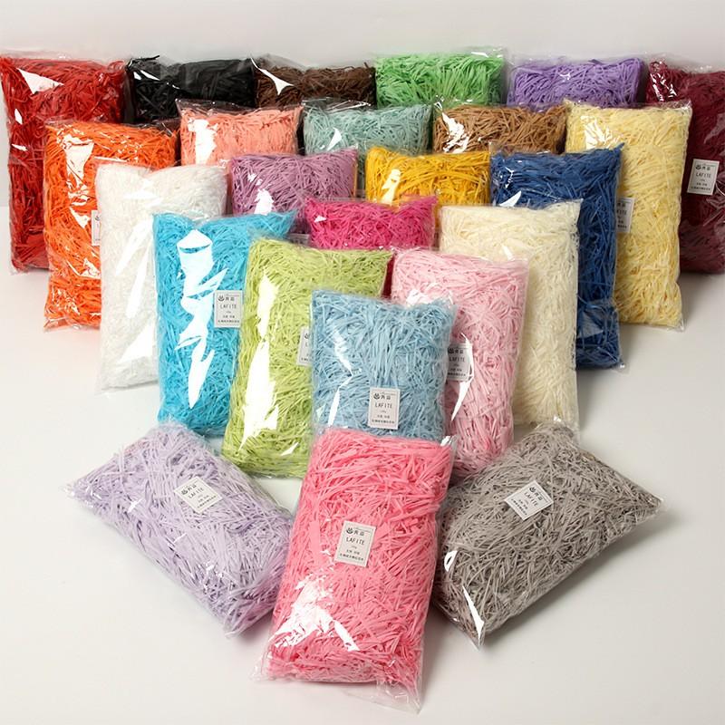 Giấy rơm giấy vụn lót hộp quà tặng 1 kg