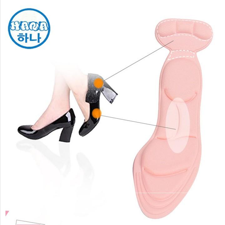 Combo 2 đôi lót gót giày lót giày rộng giảm size chống rộng chống trầy chống phồng gót chống đau chân