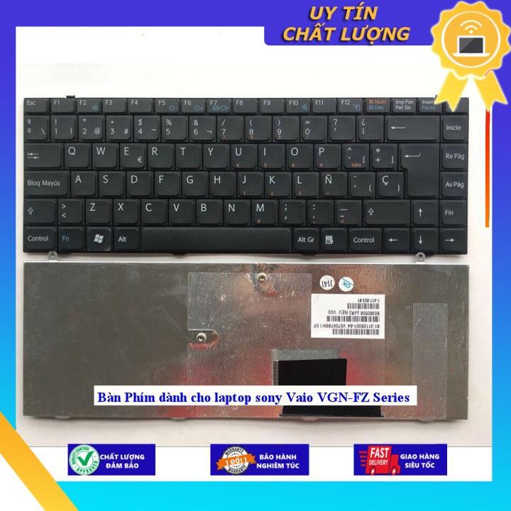 Bàn Phím dùng cho laptop sony Vaio VGN-FZ Series - MÀU ĐEN - Hàng Nhập Khẩu New Seal