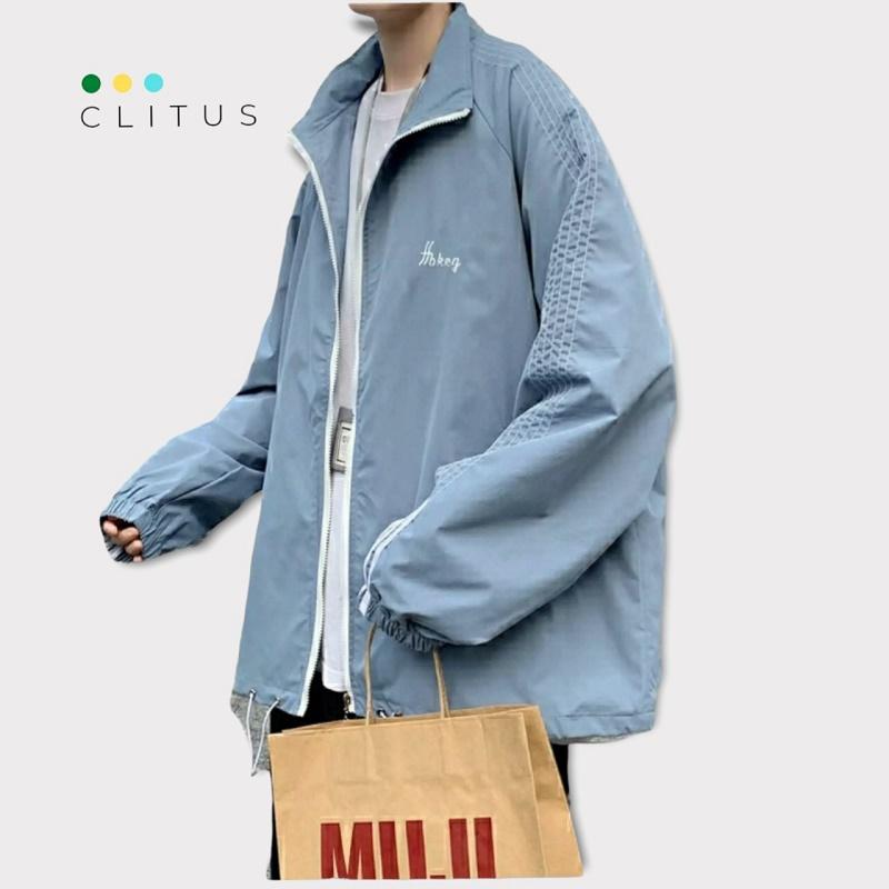 Áo Khoác Dù Cặp Nam Nũ Unisex 2 Lớp Chất Dù Cán Dày Mịn - CLITUS FASHION