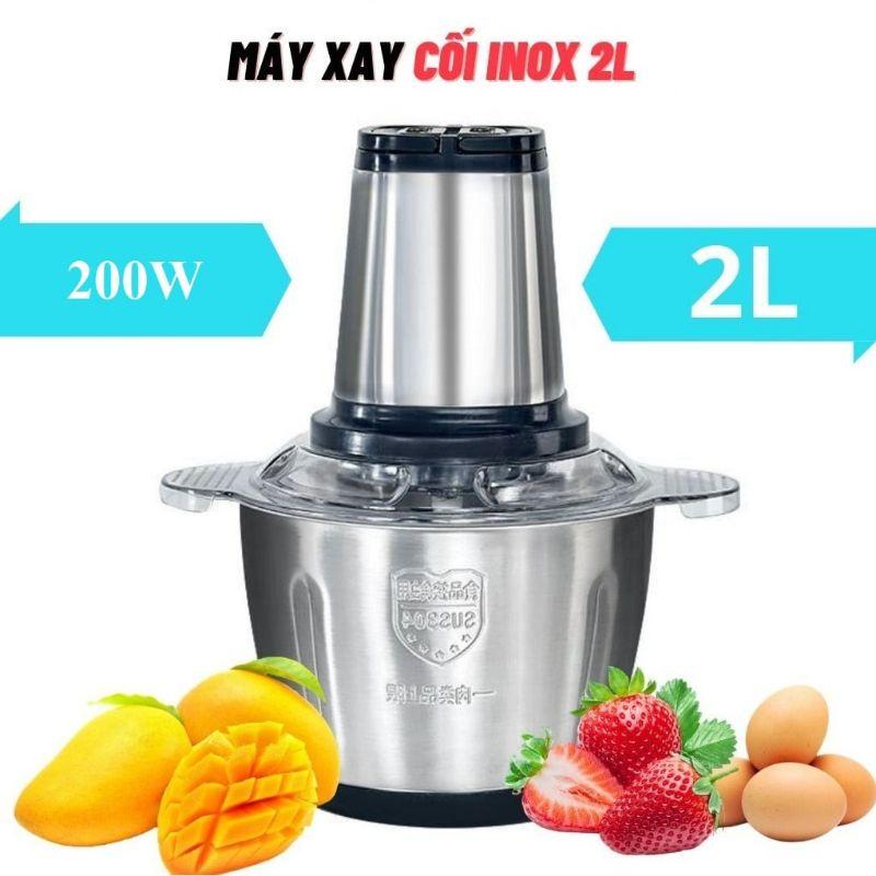 MÁY XAY THỊT MÁY XAY THỊT ĐA NĂNG FOOD PROCESSOR HDA CỐI INOX 2L