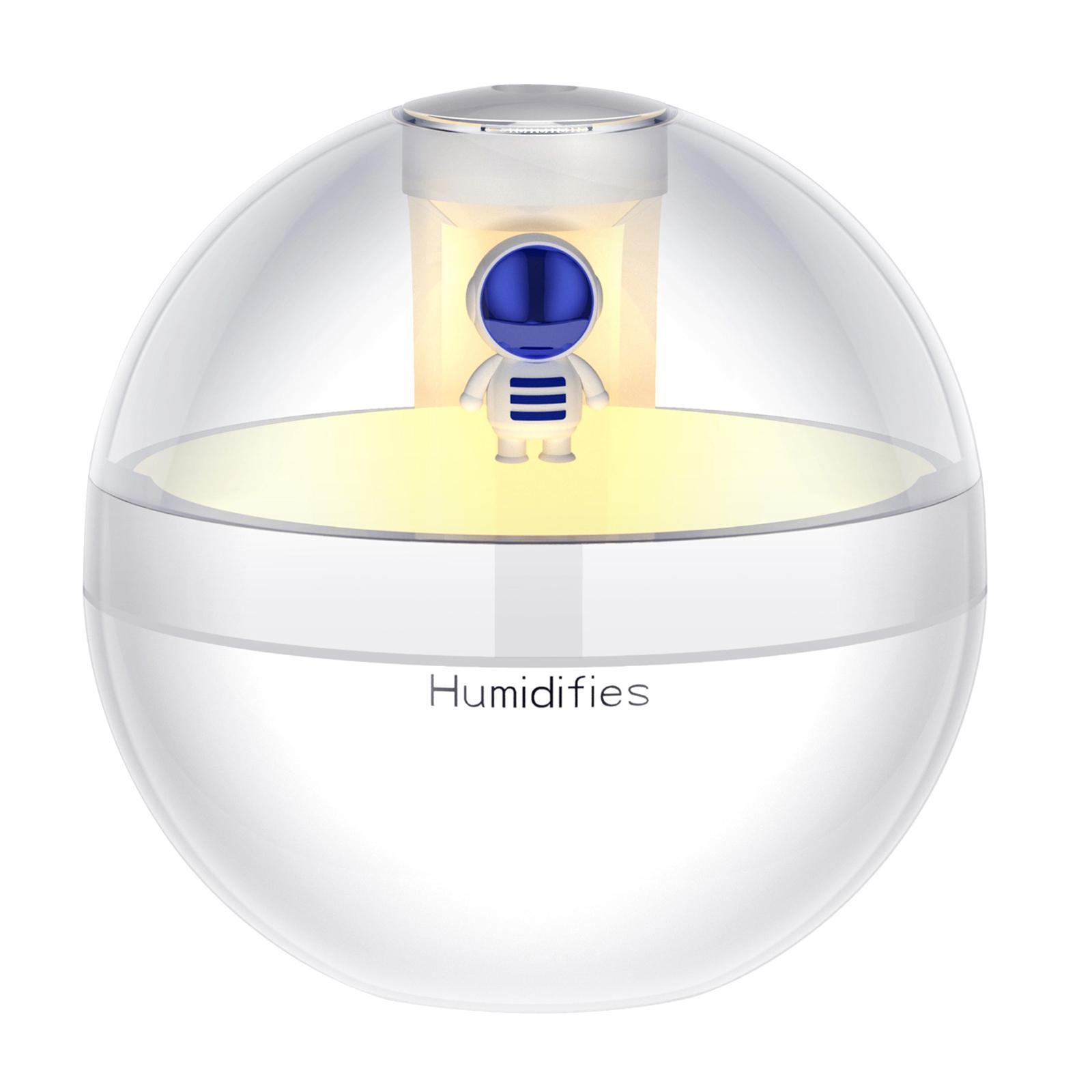 220ml Portable Mist Humidifier USB Professional Auto Shut Off Universal White