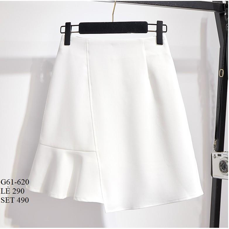 SET ÁO SƠ MI KÈM CHÂN VÁY CAO CẤP