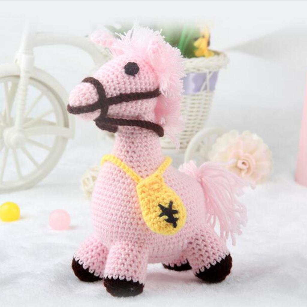 Doll Toy Crochet Kit DIY Making Easy to Learn Children Gift