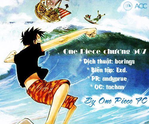 đảo hải tặc - one piece chapter 507 2