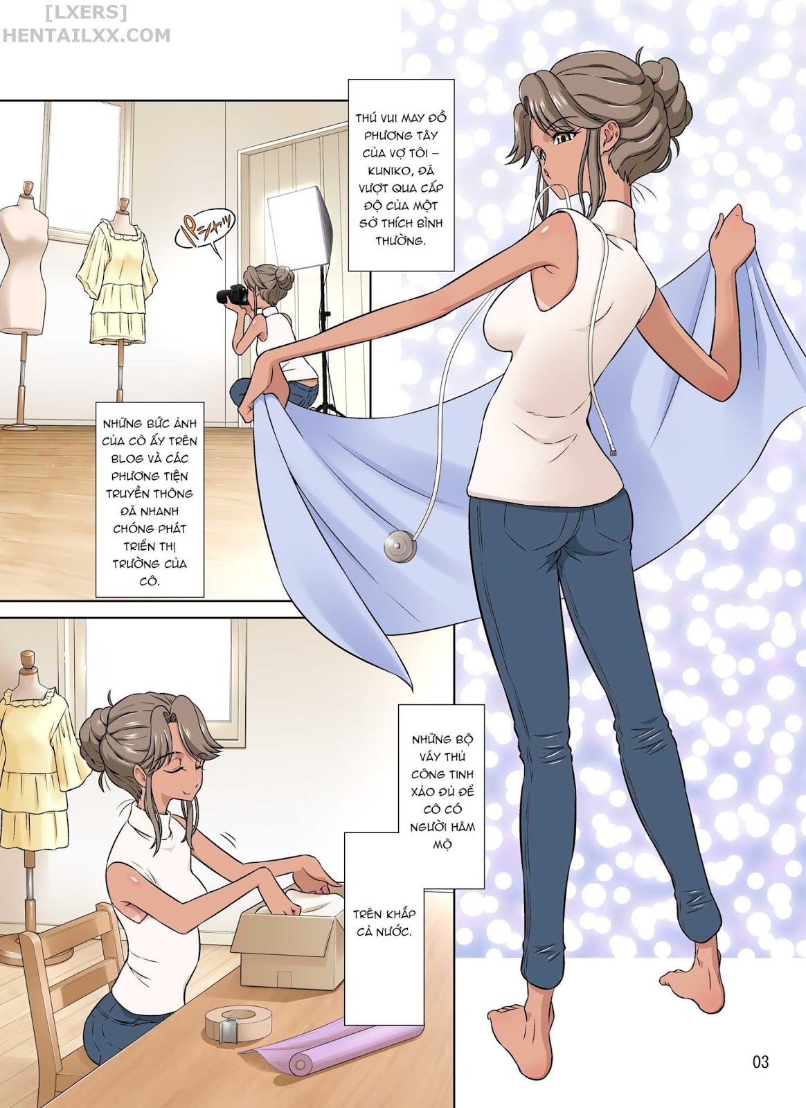 tôi đi công tác, còn vợ tôi thì ntr chapter 0 3