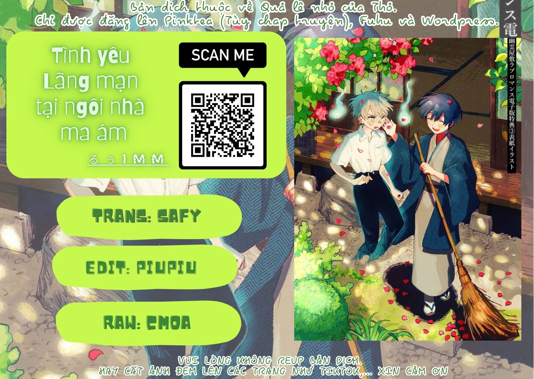 tình yêu lãng mạn với ngôi nhà ma ám chapter 3 2