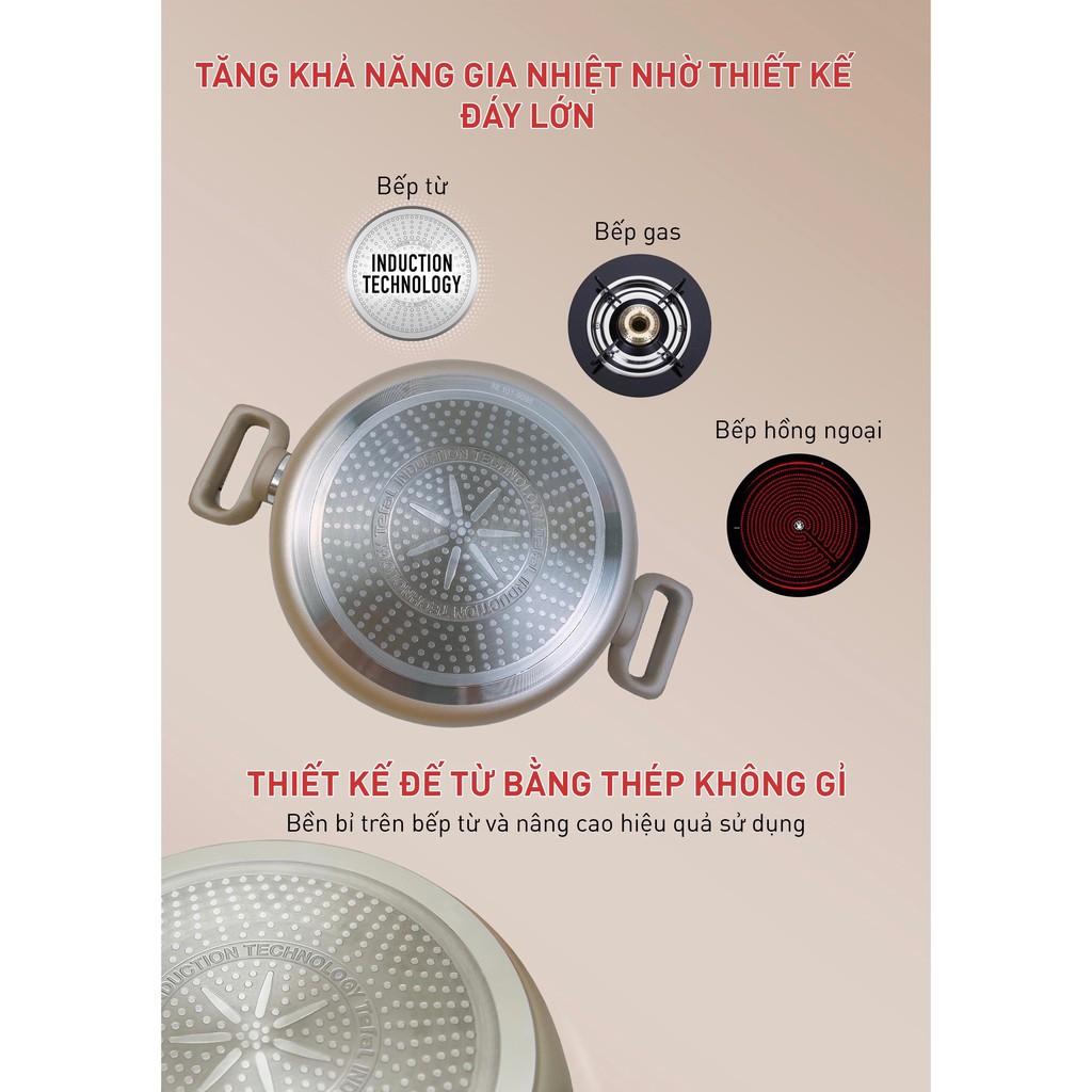 Nồi chống dính Tefal Sensations 18cm, 20cm, 24cm - Hàng Chính Hãng