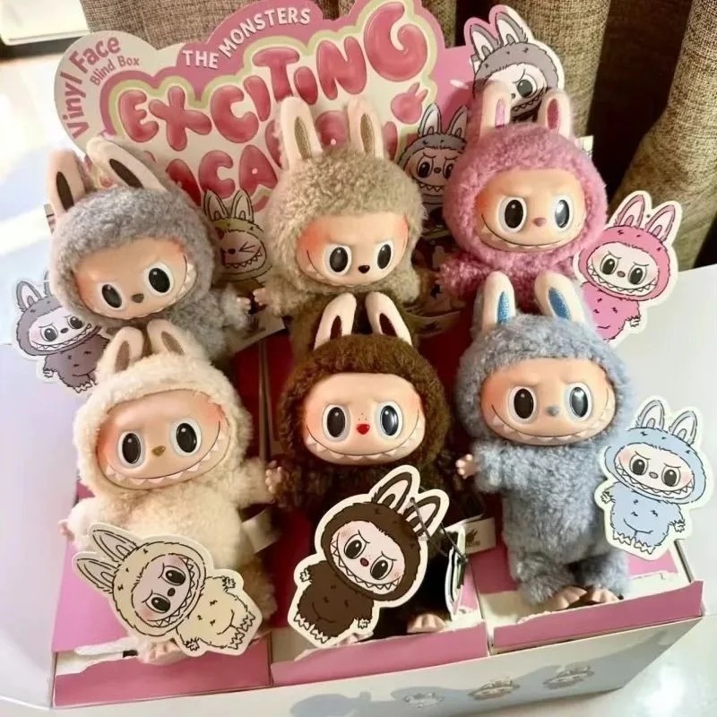 Móc khoá Labubu Pop Mart V1- Size 16cm - Quà tặng móc túi xách hot trend búp bê Labubu 2024 đồ trang trí đẹp(phiên bản quê hương dễ thương)