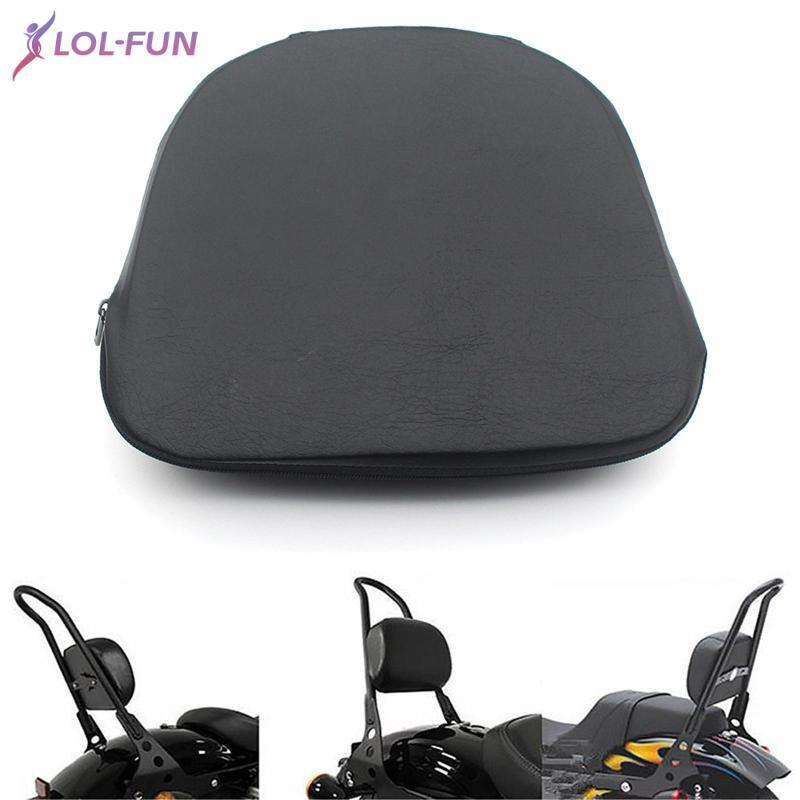 Đệm Tựa Lưng Bằng Da PU Thoải Mái Có Thể Tháo Rời Cho Xe Mô Tô Harley 883 1200 48