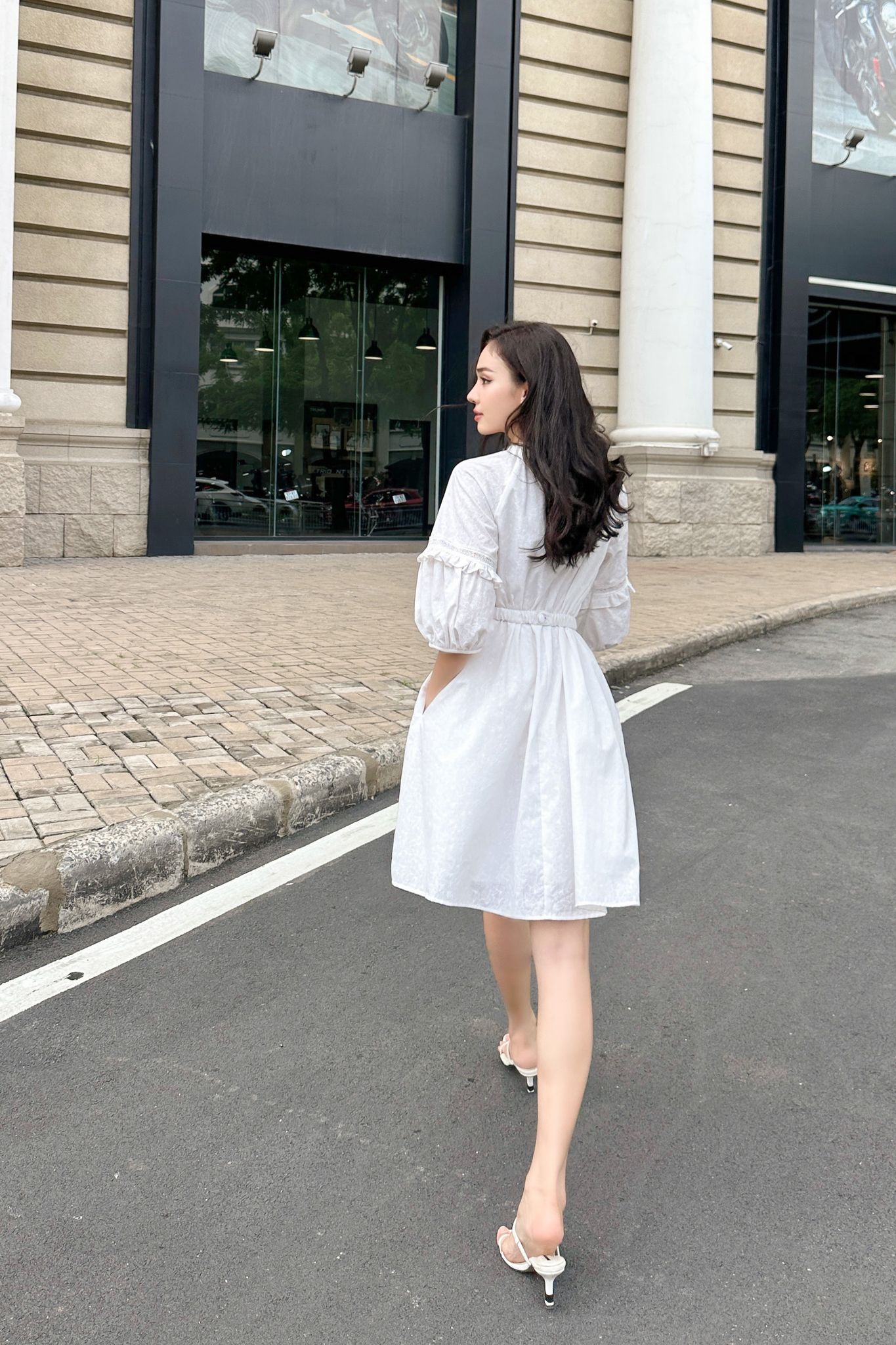 OLV - Đầm Josie Braided Dress