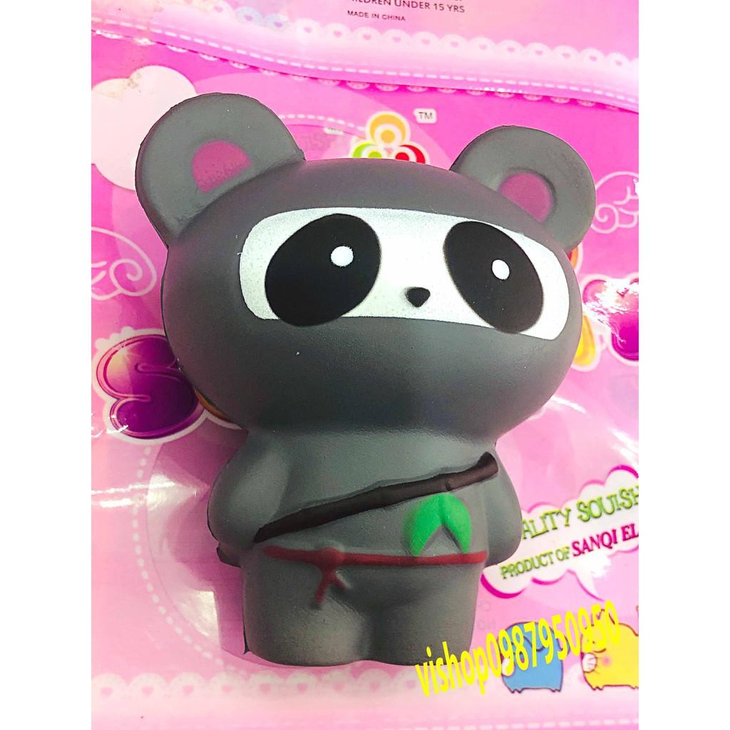 SQUISHY MÈO NJNJA XÁM TAI TRÒN