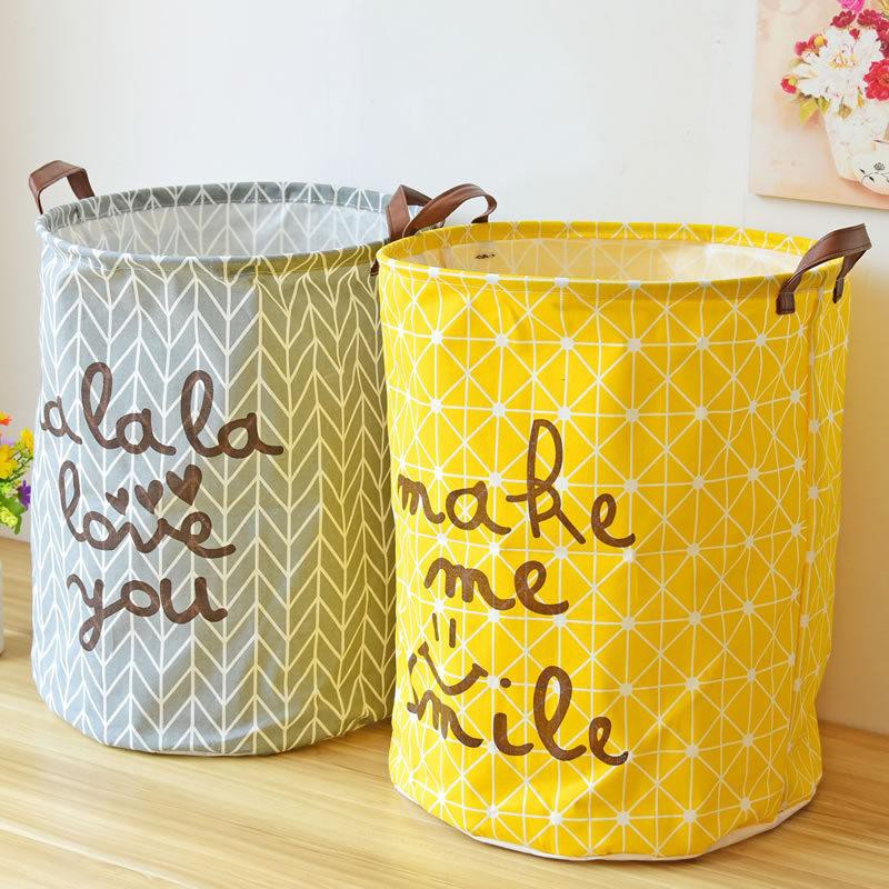 Sọt Vải Đựng Đồ Vintage Cỡ Lớn Có Quai Xách