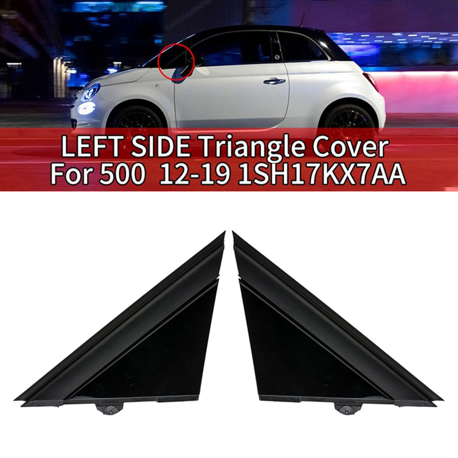 2x Door Mirror Covers and Rear View Wing Mirror Cover Trim for