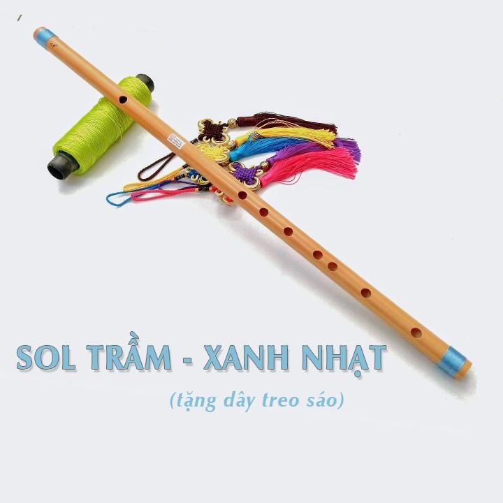 Sáo trúc SOL trầm G4 HL10XN, sáo trúc CHẤT LƯỢNG CHUẨN ÂM KHOÉT TAY cho người tập thổi