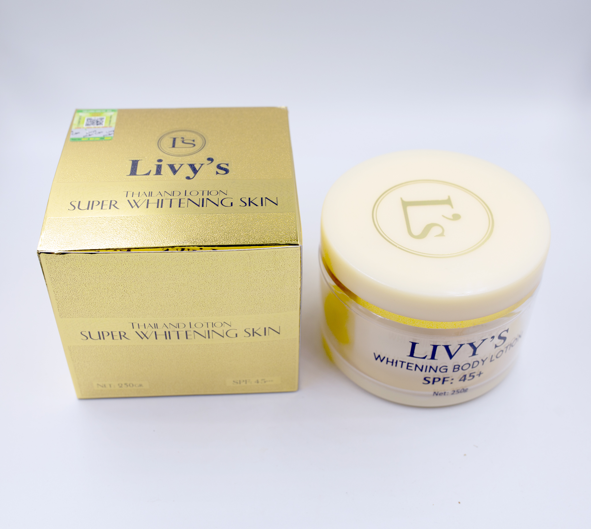 KEM BODY DƯỠNG TRẮNG DA TOÀN THÂN LIVY  SPF 45+