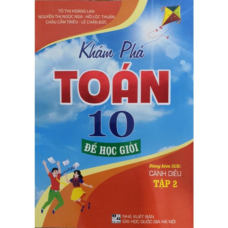 Sách - Com Bo Khám Phá Toán Lớp 10 Để Học Giỏi Tập 1 + Tập 2 HA-MK