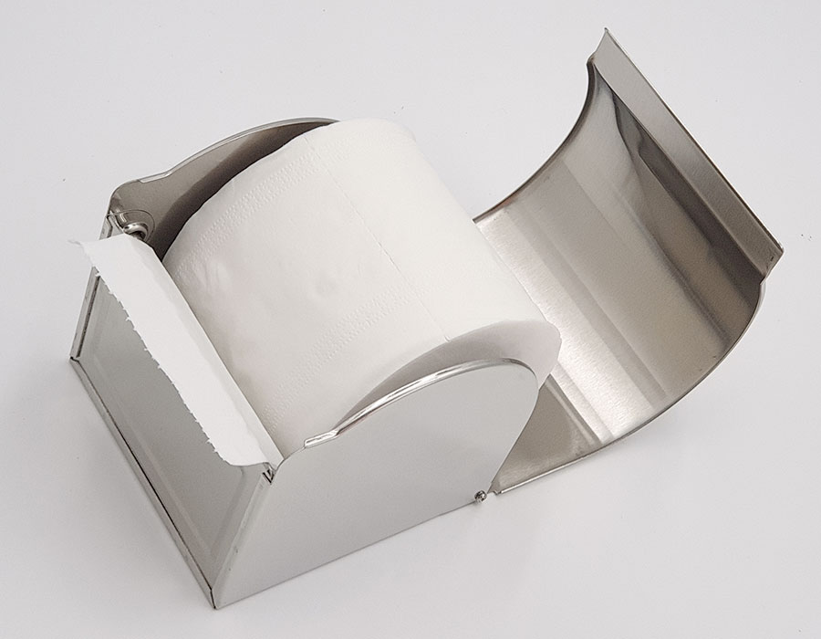 Hộp đựng giấy vệ sinh Inox 304 Eurolife EL-P05-4 (Trắng bạc)