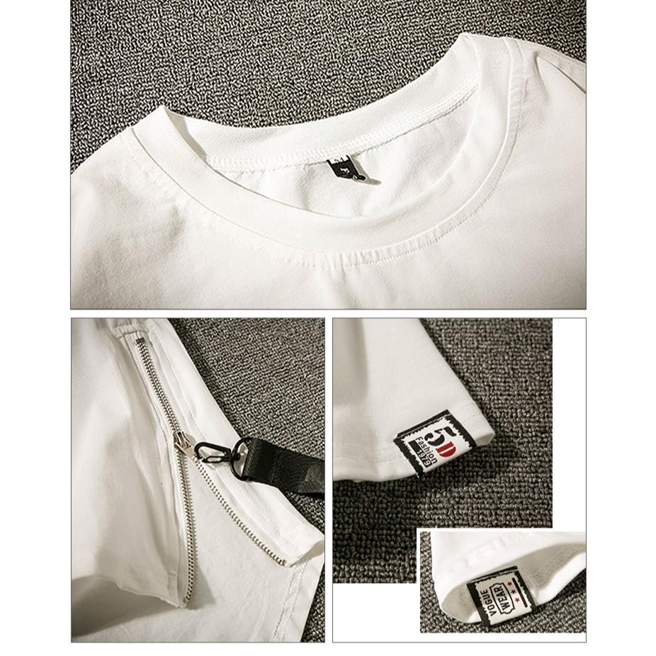 ́ thun UNISEX mix khóa đính tag ̀ ̂ ̂́ ẢNH THẬT̂́ ̣̂ % cotton ̂́, thoáng mát