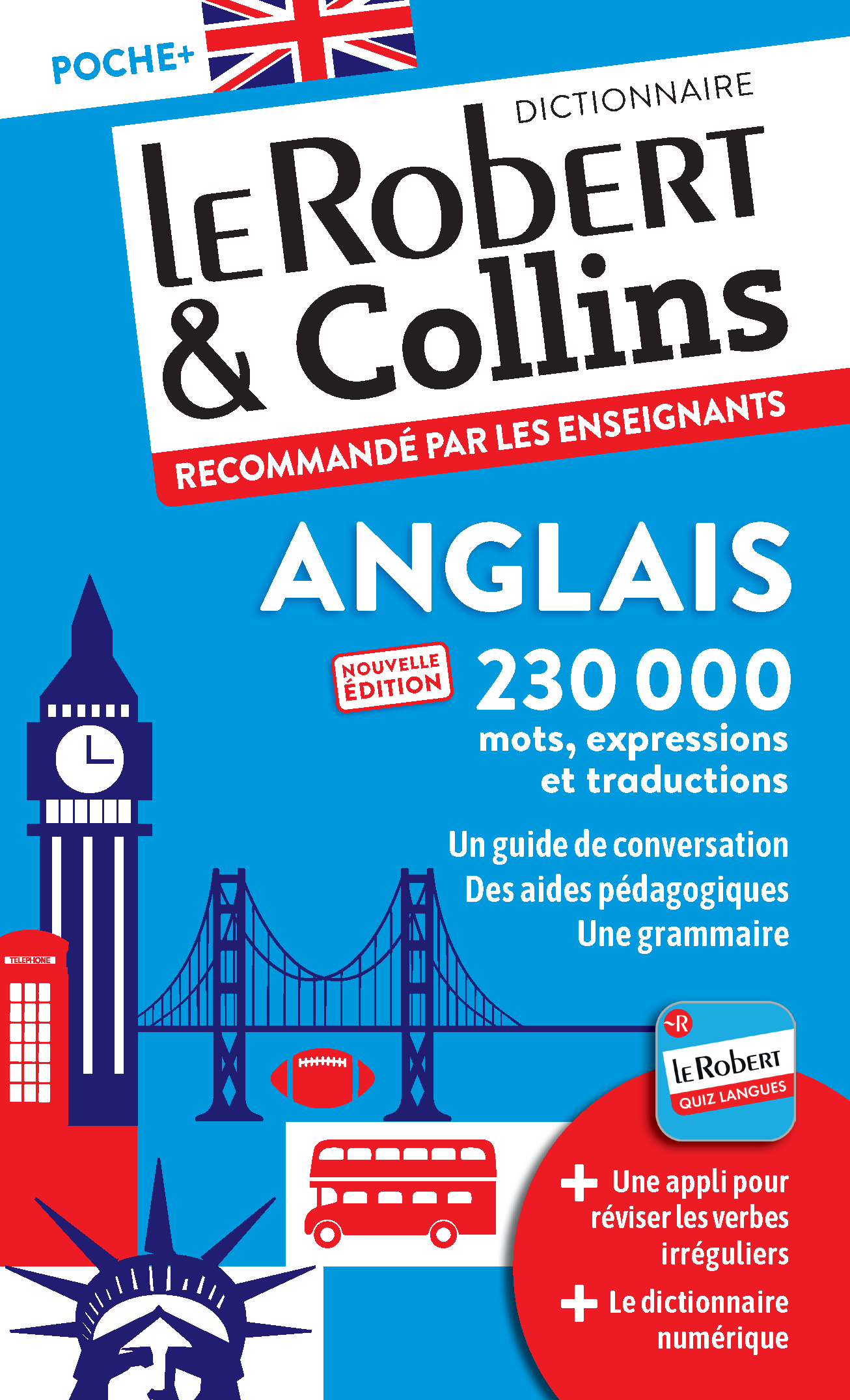 Từ điển tiếng Pháp LE ROBERT &amp; COLLINS POCHE+ ANGLAIS