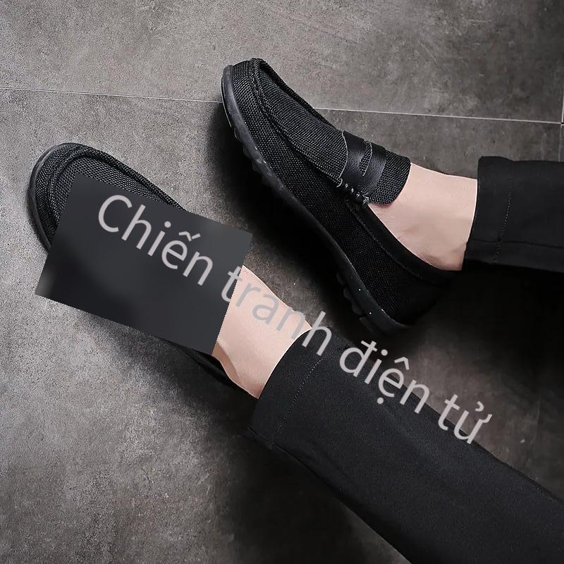 Giày da đặc biệt khuyến mãi mới nhất giày lưới đỏ đôi giày phiên bản Hàn Quốc ins mới nhất