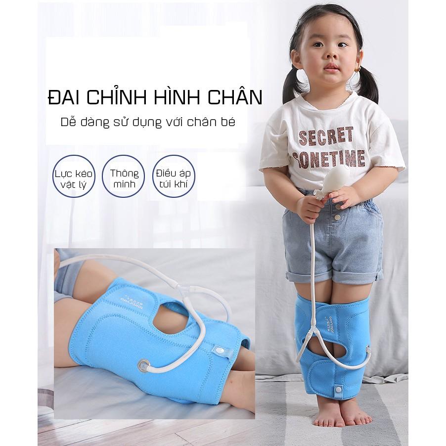 Đai Nắn Thẳng Chân Bằng Áp Suất Hơi Chữa Chân Vòng Kiềng Cho Bé Cao Cấp Jorzilano