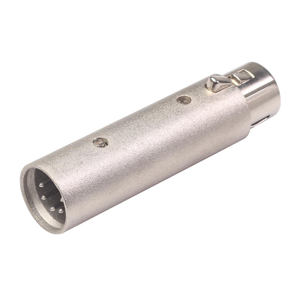 XLR Male to Male & XLR Female to Female Audio Adapter Connector,