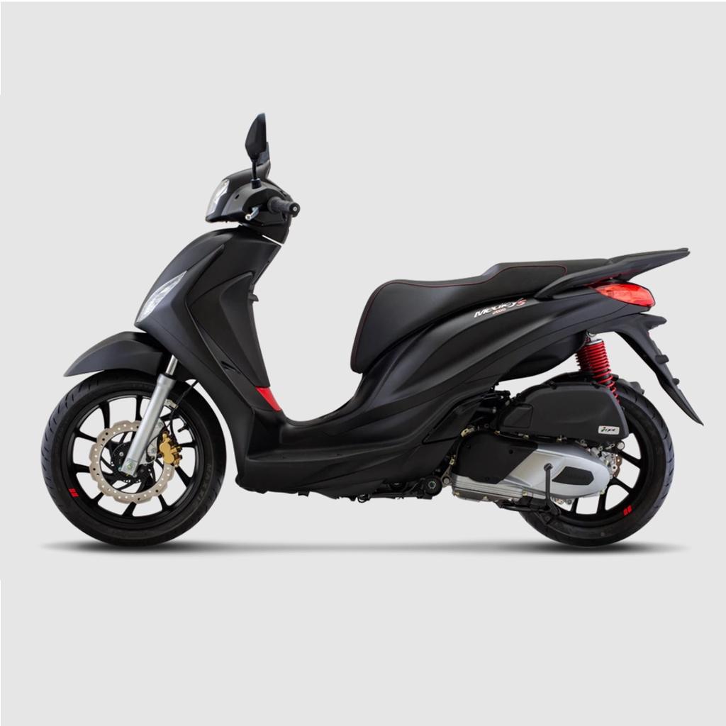 Xe Tay Ga Piaggio Medley S 150 Màu Đen Sần Black Opaco