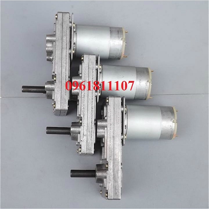 [Nhông kim loại] Motor giảm tốc 24V ds400 chế đồ