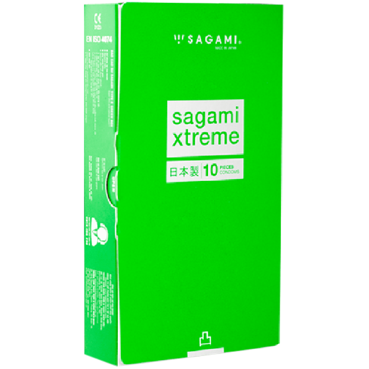 Combo 2 Hộp Sagami Xtreme Type E Green Hộp 10