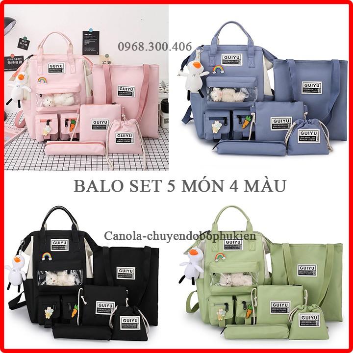 Balo tiện dụng balo nữ vintage chống nước cao cấp- S5D.S5R