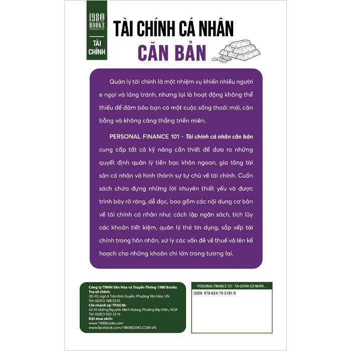 Tài Chính Cá Nhân Căn Bản - Personal Finance 101